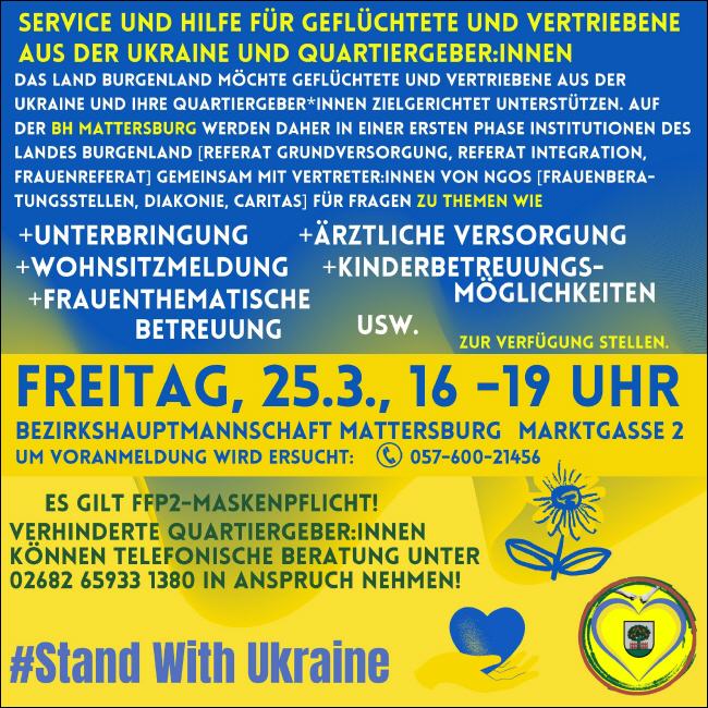 Servicetag am 25. März Ukraine